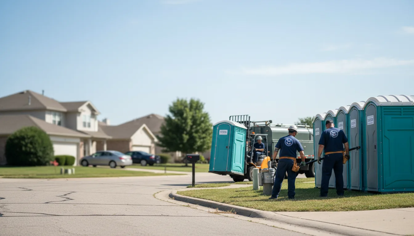 Porta Potty Rental in Taylorville, IL near me